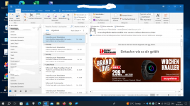 Outlook 2016 Menüleiste und Befehle alte falsche Ansicht HP ProBook 450 4G.png